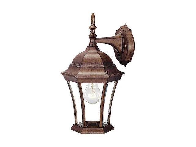 ACCLAIM LIGHTING 5022BW Wall Light,Burled Walnut,1-Light