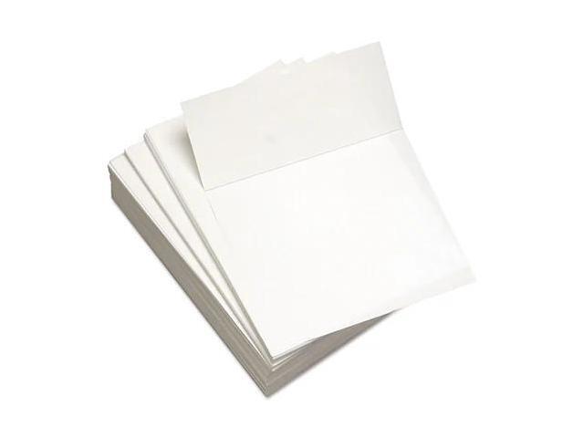 Custom Cut-Sheet Copy Paper 92 Bright Micro-Perforated 3.66' from Bottom 20 lb Bond Weight 8.5 x 11 White 500/Ream 8821