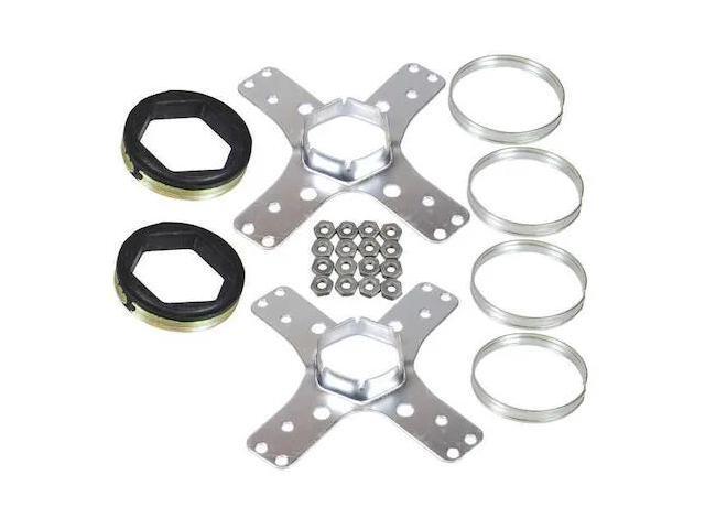 DAYTON 30D490 Motor Mounting Kit,Dia. 5-1/2 In.