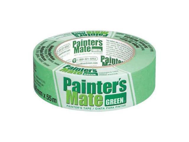 Painters Mate Green Brand Cp 150/8-Day Painters Tape, Multi-Surface, 36Mm X 55M, Green, 1 Roll (103367)