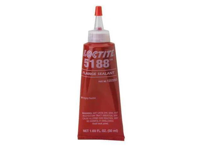 Loctite Gasket Sealant, Anaerobic, 50ml, Red 50mL Red 1253203