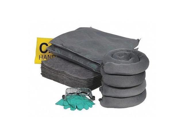 SPILLTECH RSPKU-20 Spill Kit Refill, 17 gal Volume Absorbed per Kit, 20 gal