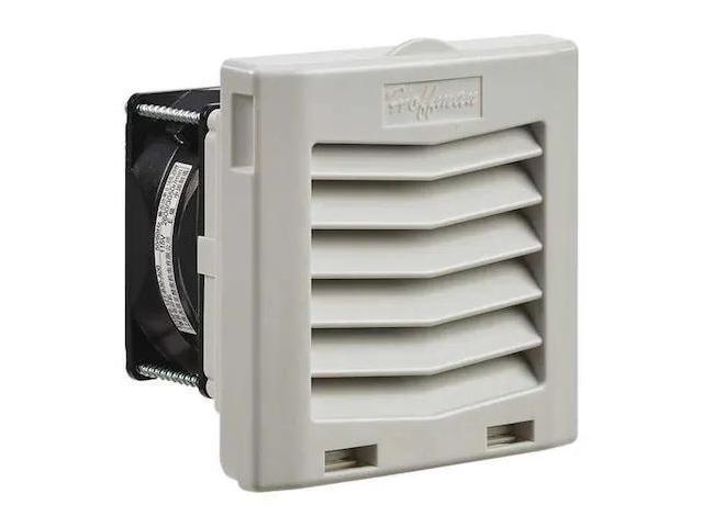 NVENT HOFFMAN HF0416414 Axial Fan, Square, Plastic, 4-7/16 in H