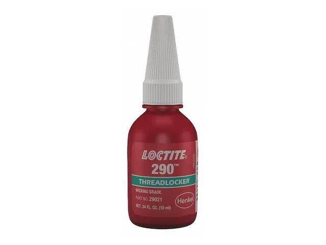 LOCTITE 233731 Wicking Threadlocker, LOCTITE 290, Green, Medium Strength,
