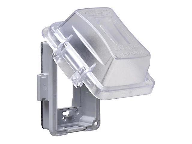 TAYMAC MM420C 1 -Gang Horizontal or Vertical Weatherproof Cover,,Polycarbonate