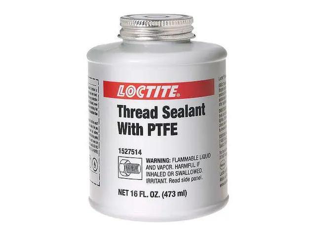 LOCTITE 1527514 Pipe Thread Sealant, 5113, 16 fl oz, Brush-Top Can, Off-White
