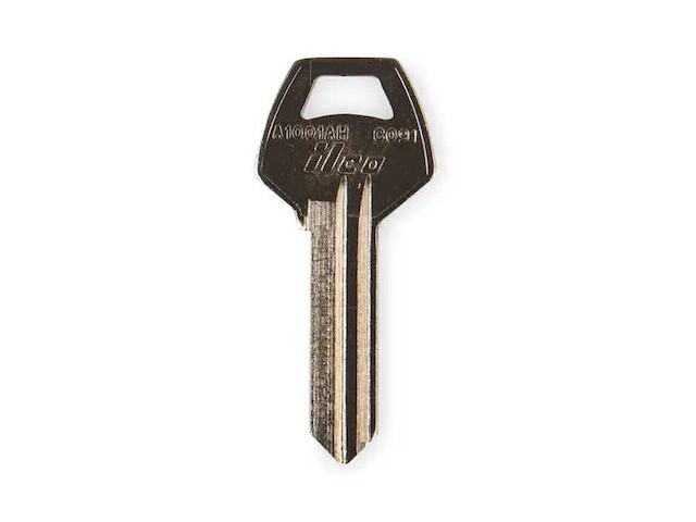 KABA ILCO A1001AH-CO91 Key Blank,Brass,Corbin Russwin,PK10
