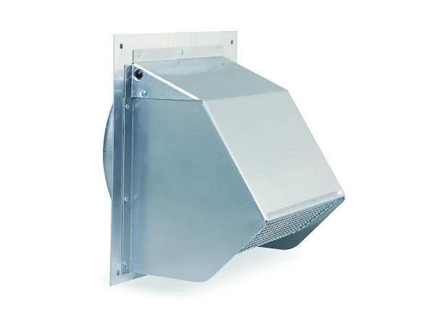 Cap Wall Rnd Duct 6 In Plstc LAMBRO INDUSTRIES Range Hood Accessories 351G Gray