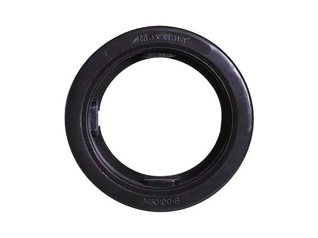 MAXXIMA 3LXF3 Grommet,Round,Black,Rubber,Style 1