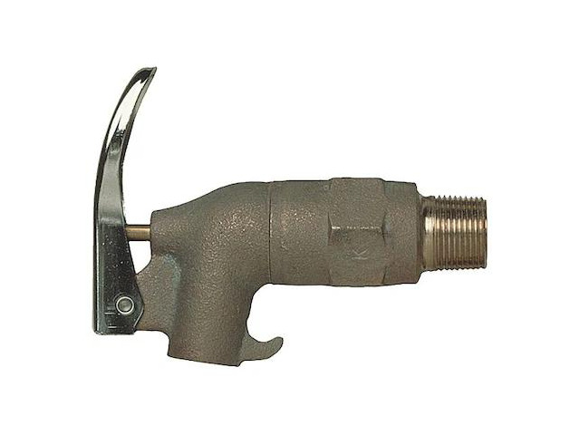 ZORO SELECT 08955 Viscous Liquids Faucet,3/4 In,Brass