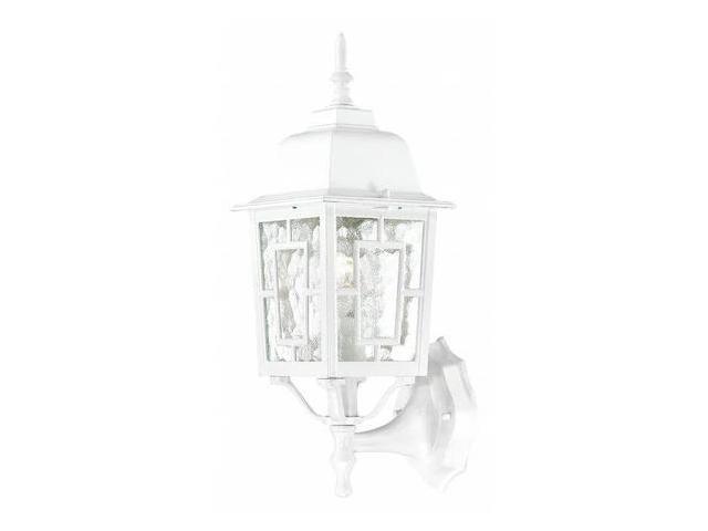 NUVO 60-3487 Banyan 1-Light 17 in. Outdoor Wall with Clear Water Glass
