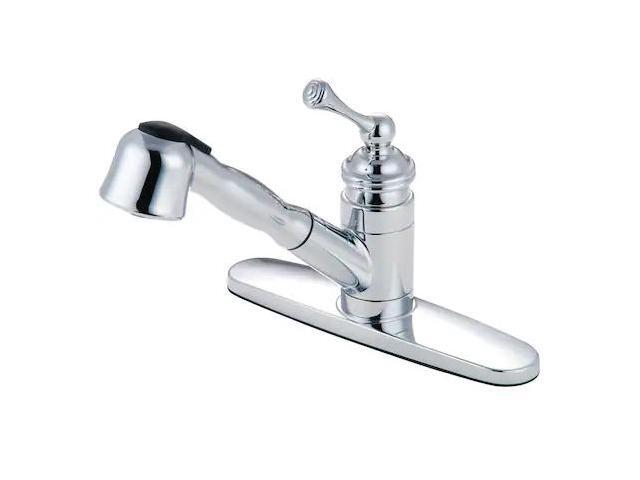 Kingston Brass KB3891BL Kitchen, Faucet, Polished Chrome