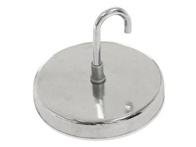 ZORO SELECT 7218 Magnetic Hook,20 lb,2 In. Dia