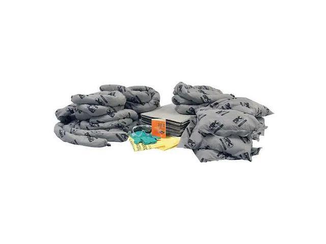 BRADY SPC ABSORBENTS SKA30-R Spill Kit Refill, Universal, Gray