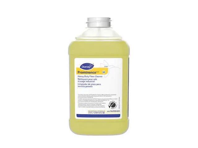 DIVERSEY 94996466 Prominence Heavy Duty Floor Cleaner, J-Fill Dispenser, 2.5L,