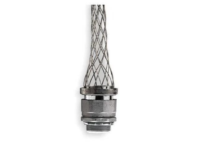HUBBELL WIRING DEVICE-KELLEMS H075CNK Liquid Tight Grip,Straight,3/4 In.