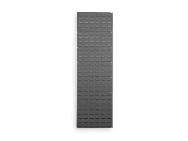 AKRO-MILS 30118 Steel Louvered Panel, 5/16 in D x 61 in H x 18 in W, Gray
