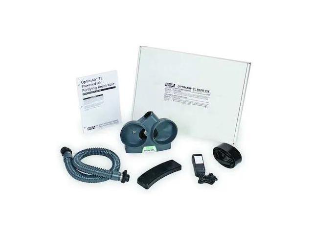 MSA SAFETY 10081116 PAPR System, OptimAir TL Kit, Hood, Belt-Mount, Standard