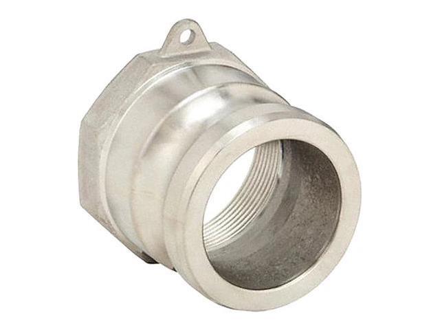 ZORO SELECT 3LX43 3' Male Adapter x FNPT 316 SS Adapter