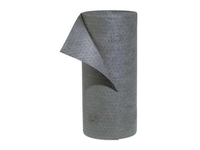 PIG MAT153 Absorbent Roll, Absorbs 31.9 gal. Universal,,Gray