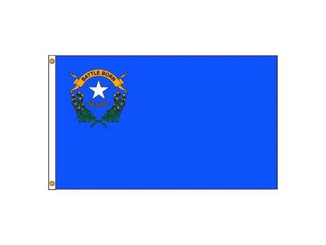 ANNIN FLAGMAKERS 143380 Nevada Flag,5x8 Ft,Nylon