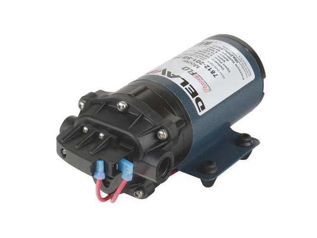 DELAVAN FLUID POWER 7812-201-SB-HS Diaphragm Pump, Polypropylene, Air Operated,