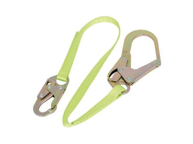 PEAKWORKS V815424 Resistant Lanyard with Webbing, Snap and Form Hooks, 4 Ft.
