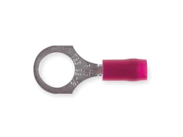 STA-KON RA18-516 Ring Terminal, 5/16 in Stud Size, 16 AWG, 600 V, Nylon