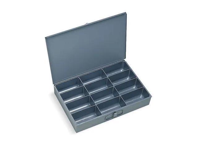 DURHAM MFG 115-95-D568 Steel, 12 compartments, 12 1/2 in D x 3 1/8 in H x 18