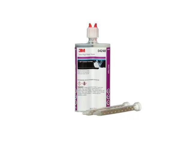 3M 04240 Instant Adhesive, Semi-Rigid Plastic Repair Series, Clear, 0.07 oz,