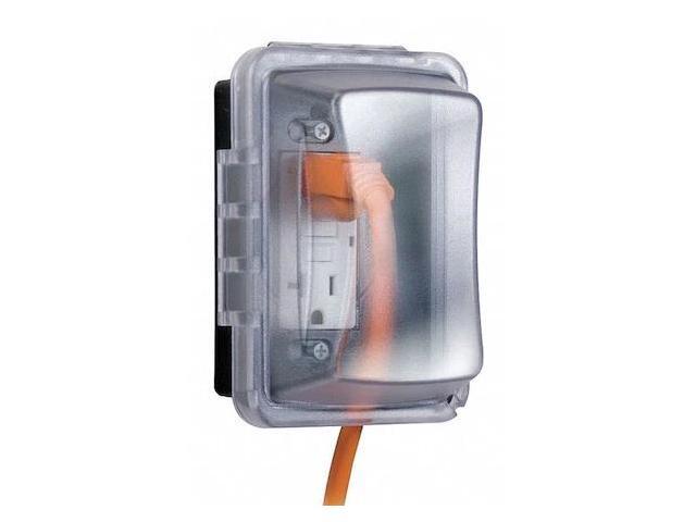 TAYMAC MM510C 1 -Gang Horizontal or Vertical Weatherproof Cover,,Polycarbonate