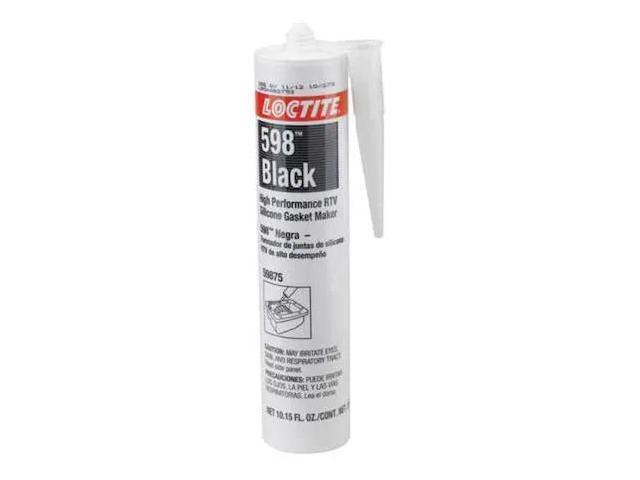 LOCTITE 135508 RTV Gasket Maker, 300 mL, Black, Temp Range -75 to 625 Degrees F