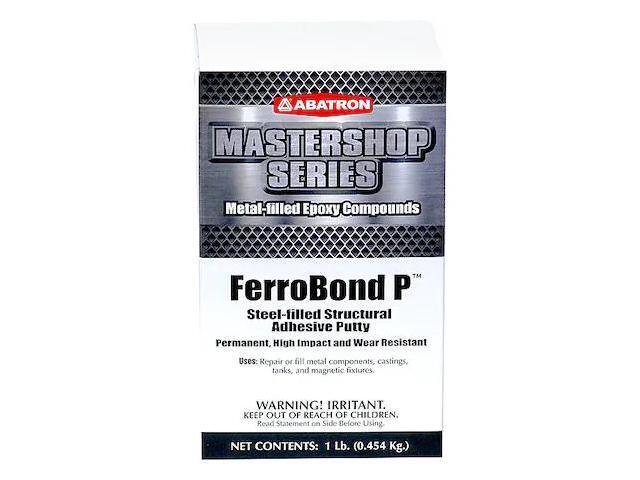 ABATRON FEBO#K Putty, 1 lb Container Size, Pail, FerroBond P, Gray