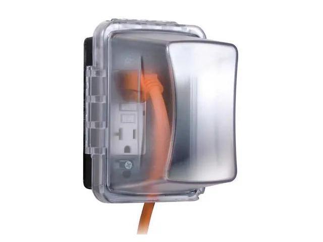 TAYMAC MM710C 1 -Gang Horizontal or Vertical Weatherproof Cover,,Polycarbonate