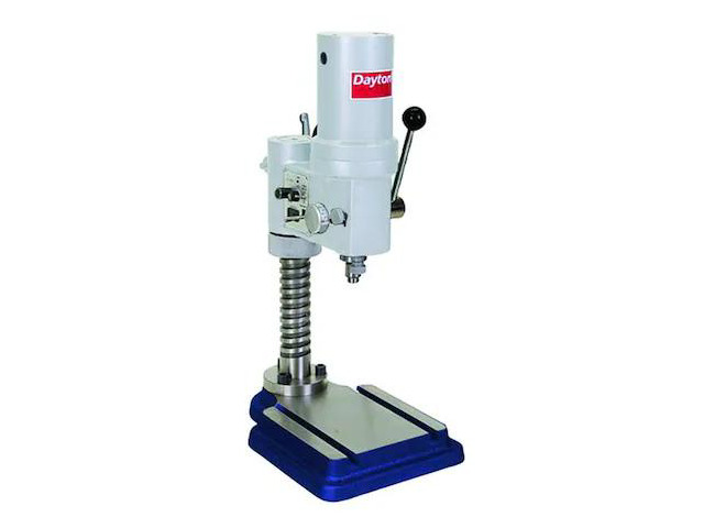 DAYTON 2LKU8 Bench Drill Press, Direct Drive, 1/4 hp, 115V AC V, 9 5/8 in