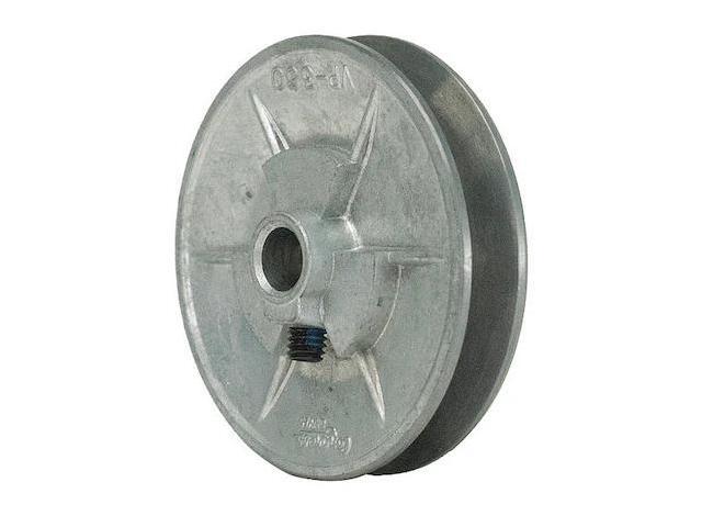 ESSICK AIR PRODUCTS 110308 5/8' Fixed Bore 1 Groove Variable Pitch Pulley 3.5'