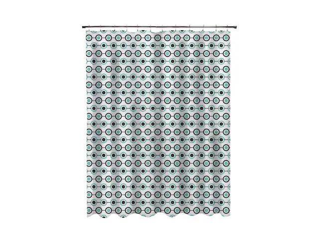 KENNEY MFG KN61283 Medium Weight Decorative PEVA Shower Liner, 70' W x 72' H,
