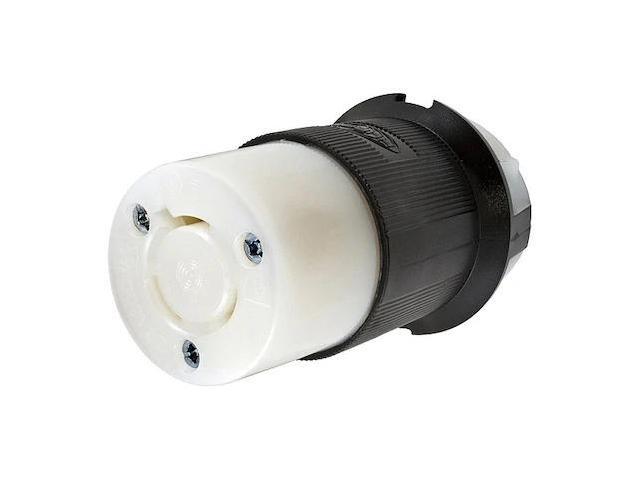HUBBELL WIRING DEVICE-KELLEMS HBL2353 Locking Connector, L9-20R, 20 A, 600V AC,