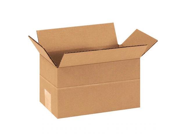 PARTNERS BRAND MD955 Multi-Depth Corrugated Boxes, 9' x 5' x 5', Kraft,
