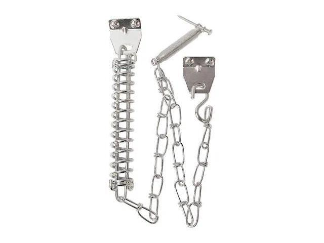PRIMELINE TOOLS K 5026 Door Protector Chain and Spring, Zinc Plated (Single