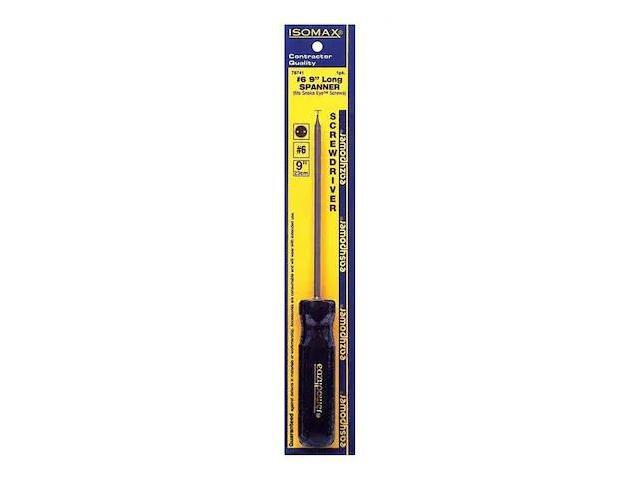 EAZYPOWER 79741 Tamper Resistant Spanner Screwdriver #6 Round
