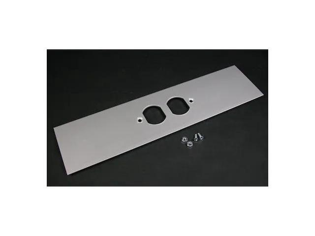 Wiremold ALA-DR Duplex Receptacle Cover Plate / ALA3800 Series, Aluminum
