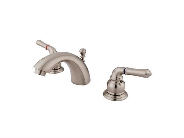 Kingston Brass KS2958 Mini-Widespread Bathroom Faucet, Brushed Nickel