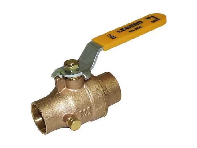 LEGEND VALVE 101-603NL 1/2' S-1102 NO LEAD BALL VALVE
