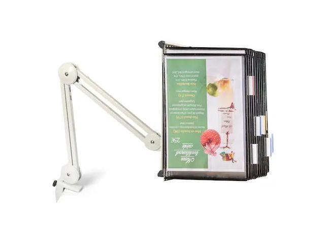 TARIFOLD DAA71 Mounting Arm with 10 Pockets, Black
