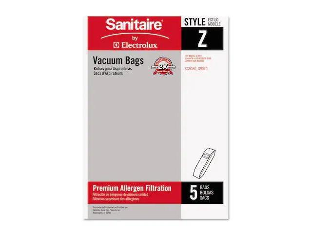 SANITAIRE EUR 63881A-10 Style Z Vacuum Bags, Style Z, 50 PK