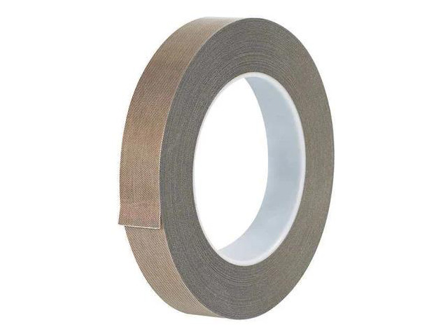 PARTNERS BRAND T964213 PTFE Glass Cloth Tape, 3 Mil, 3/4' x 36 yds., Brown,