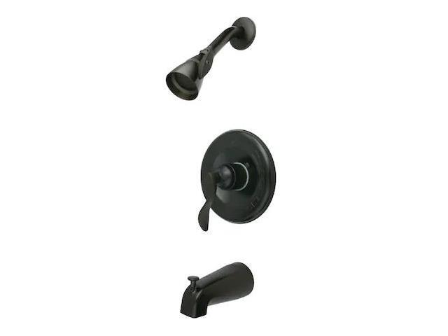Kingston Brass KB1635DFL Single Handle Tub & Shower Faucet