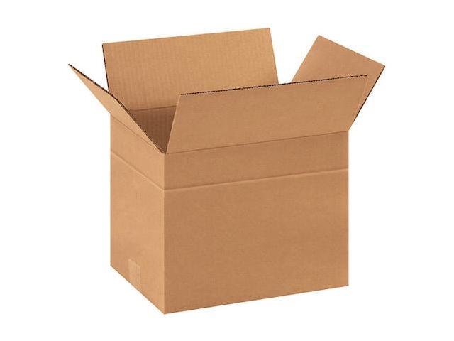 PARTNERS BRAND MD1188 Multi-Depth Corrugated Boxes, 11 3/4' x 8 3/4' x 8 3/4',