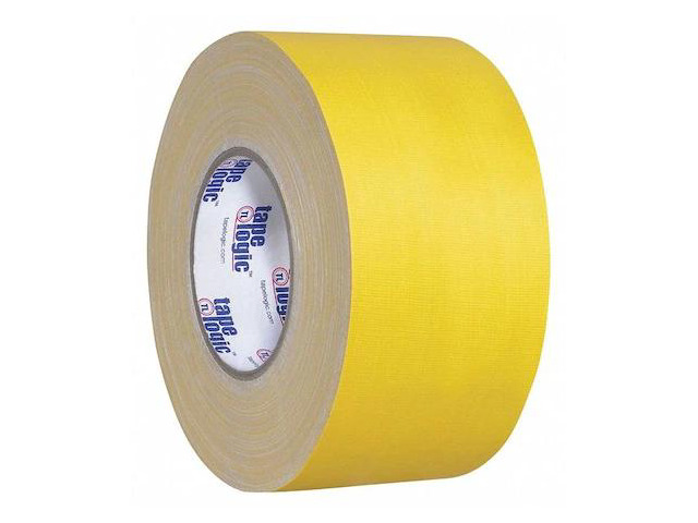 TAPE LOGIC T98918Y3PK Gaffers Tape, 11 Mil, 4' x 60 yds., Yellow, PK3